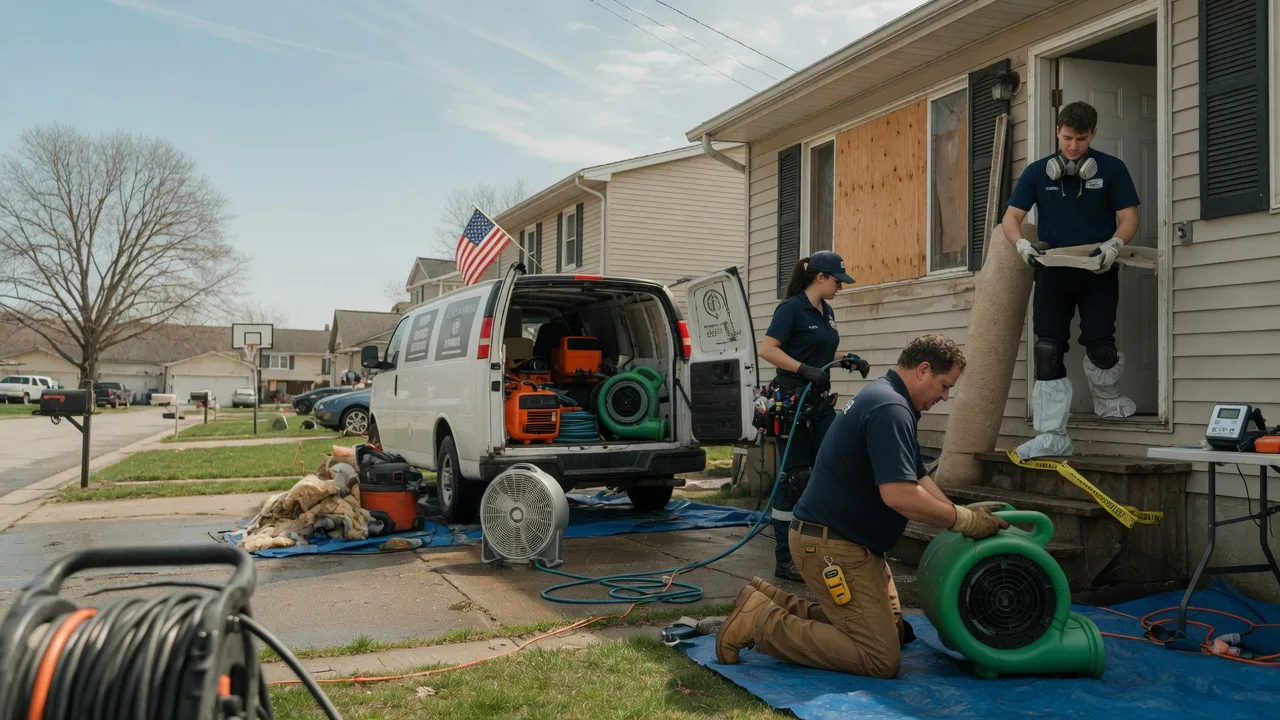 Water Damage Restoration in West Harrison, IN near me